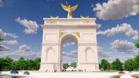 Construction of 250-foot memorial arch in Washington, D.C. to begin