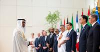 President Sheikh Mohamed gives warm welcome to 18 new ambassadors