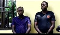 Two soldiers shown by the government : controversial “confessions”