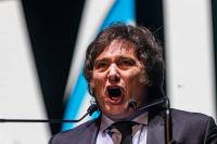 Chile students protest right-wing political forum as Milei defends Pinochet