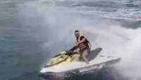 Jet-ski riders spark near-miss with tourist boat off Phuket