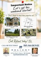 Sponsored Post: Reliant Real Estate highlights four properties to check out this weekend