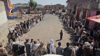 Mass rallies in Dhamar affirm steadfastness in support of Gaza, Lebanon, & Iran