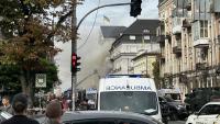 Russia strikes Ukrainian security service HQ in latest Kyiv bombardment