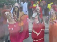 Bangladesh: Hindu community celebrates Janmashtami at Dhakeshwari Temple in Dhaka