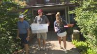 University of Rhode Island students begin to move in for new school year