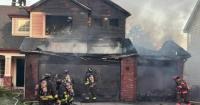 House fire began near outlet used to power electric vehicle charger, investigators say