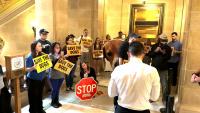 Animal rights activists criticize Gov. Evers for Ridglan Farms inaction