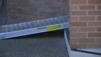 Local business replaces wheelchair ramp after stolen from Woonsocket church