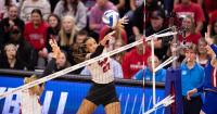 Nebraska sweeps DePaul in Chicago, sparked by Sigler’s first set