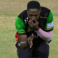 St Kitts & Nevis Patriots (235-4) defeat St Lucia Kings 98 (13.5 overs) by 137 runs – 25th match