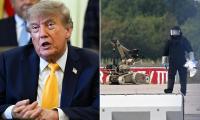 Putin is 'not looking to attack Nato territory', says Donald Trump - despite attempted drone strike on a German airport