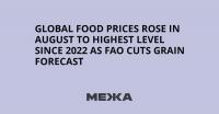 Global Food Prices Rose in August to Highest Level Since 2022 as FAO Cuts Grain Forecast
