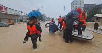 599,300 evacuated over rainstorms in east China province