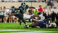 Michigan State rallies past Toledo, 30-20, in season-opening victory