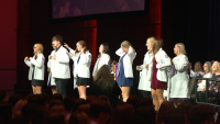 Des Moines University holds white coat ceremony for 456 students