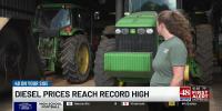 Record-high diesel prices impact North Alabama farmers