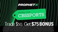 ProphetX promo code: Use CBSSPORTS To Trade $50, Get $75 Bonus Funds