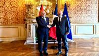 FM holds talks with French counterpart