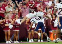 John Mateer (3 TDs), No. 10 Oklahoma crush UTEP 51-0