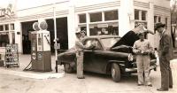 Small-town gas stations have disappeared, replaced by massive food-and-fuel travel plazas