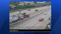 Cattle entrail spills on I-43 near Oklahoma Avenue Friday afternoon