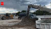 Old Concrete Powers Upgrade: UDOT recycles 15,000 cubic yards on site; cuts truck trips