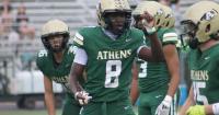 Thomas tosses 3 TDs as Athens rides second-half surge to 38-10 win