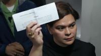 Philippines Vice President Sara Duterte posts bail after arrest for alleged threats against Marcos