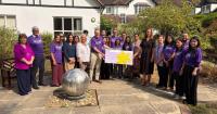 Accountancy staff raise £18,200 for St Luke's Hospice in partner's wife