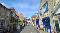 Historic Yorkshire town with independent shops and weekly market - not Hebden Bridge or Haworth