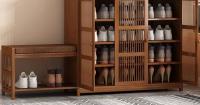 Stylish shoe storage with built-in bench perfect for hallway upgrades drops below £75