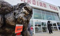 Have you seen Bigfoot? Bancroft Canadian Tire and police hope so