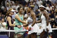 US Open: Serena and Venus Williams lose but thrill New York