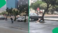 "Yoh, but the wind is hectic:" Cape Town wind knocks people down, SA stunned