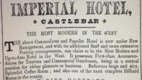 From the archives: Mayo newspaper advertisements, steeplechase fixtures and army news