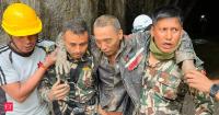 Nepal floods: Chinese national rescued alive from hydropower tunnel after 10 days