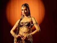 Nikita Porwal Embraces Goddess Meenakshi in Torani’s Custom Outfit at the 73rd Miss World