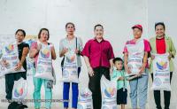 1,914 Nueva Valencia beneficiaries get 10 kilos of rice