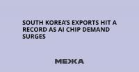 South Korea’s Exports Hit a Record as AI Chip Demand Surges