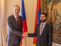 Kostanyan, Brodsky explore expanded Armenian-Czech ties