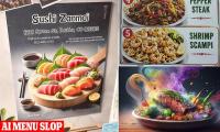 Americans are revolted as restaurants create vile and dystopian menus with AI in a failed attempt to make their food look irresistible