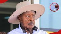 Museveni's teary eyes at King Oyo's casket surprise many Ugandans