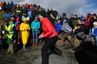 World Stone Skimming Championships: 400 people arrive on tiny island to compete
