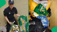 Saps seizes over 1,700 fake Springbok items worth R1.5 million in Joburg CBD raid