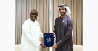 Shakhboot bin Nahyan receives invitation on behalf of UAE President from President of Sierra Leone