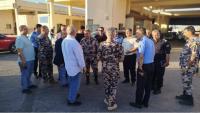 Jordan Customs Chief Inspects Jaber Border Shipping Crisis