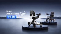 Tivaro Anniversary Sale: 15% Off EW5004 and EW8001 Pro Electric Wheelchairs