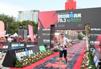 Croatian athlete becomes winner of Baku-hosted IRONMAN 70.3 triathlon