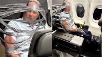 Passenger On American Airlines Duct-Taped To Seat After Violent Outburst, Forces Baltimore Diversion - VIDEO